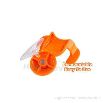 modern Orange Self Adhesive wall hanging hooks for Decorati